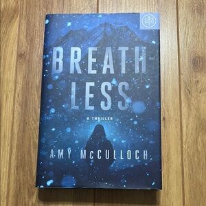 Breathless by Amy McCulloch Hardcover Book of the Month Club BOTM May 2022
